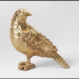 Gold Raven Decorative Sculpture-Hyde & Eek